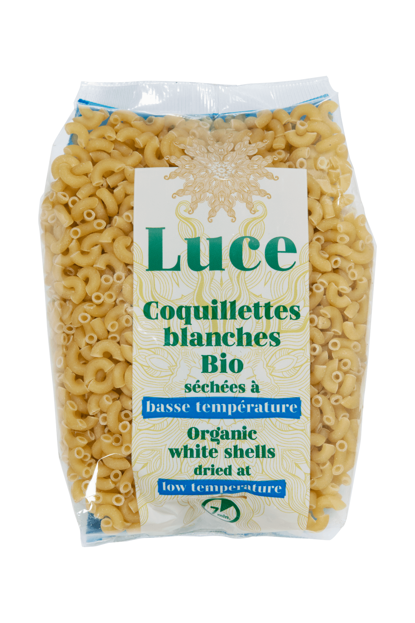 Luce Coquillettes blanches bio 500g